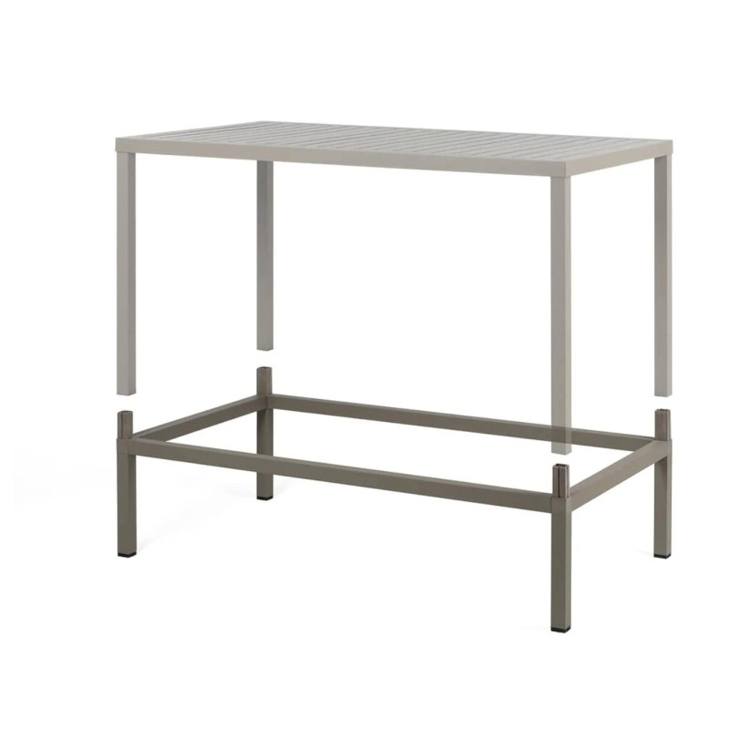 TABLE D'EXTÉRIEUR CUBE - STANDARD OU BAR