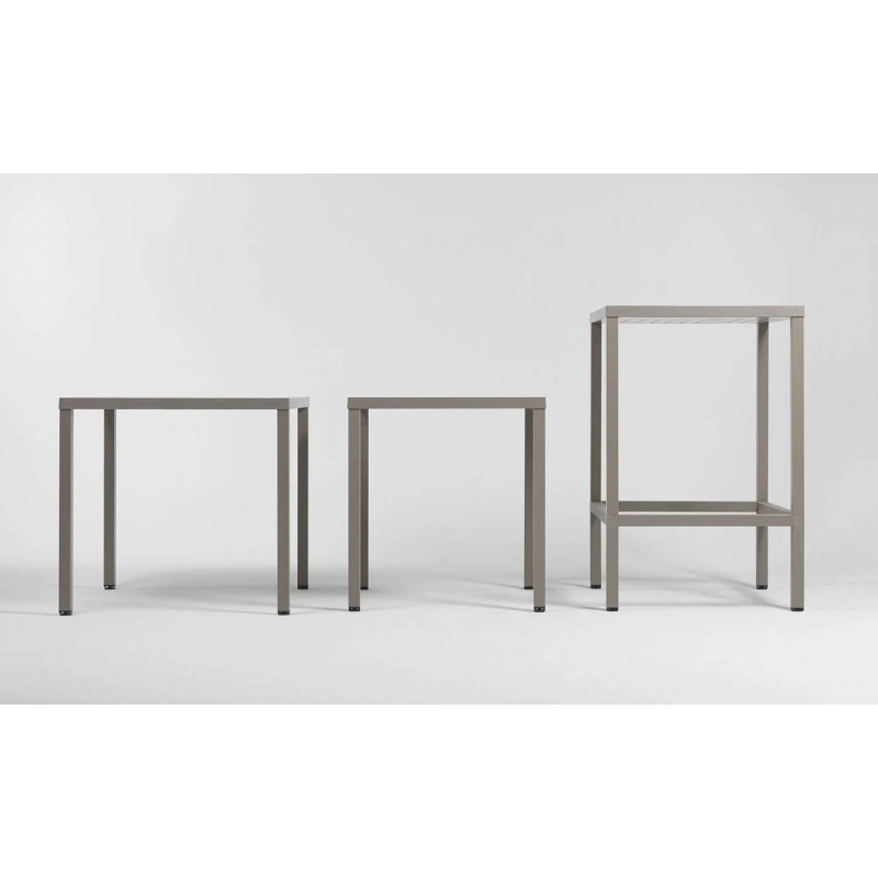 TABLE D'EXTÉRIEUR CUBE - STANDARD OU BAR