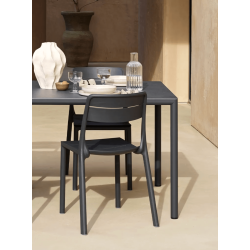 ENSEMBLE CASSIS - PETITE TABLE ET CHAISES DE TERRASSE