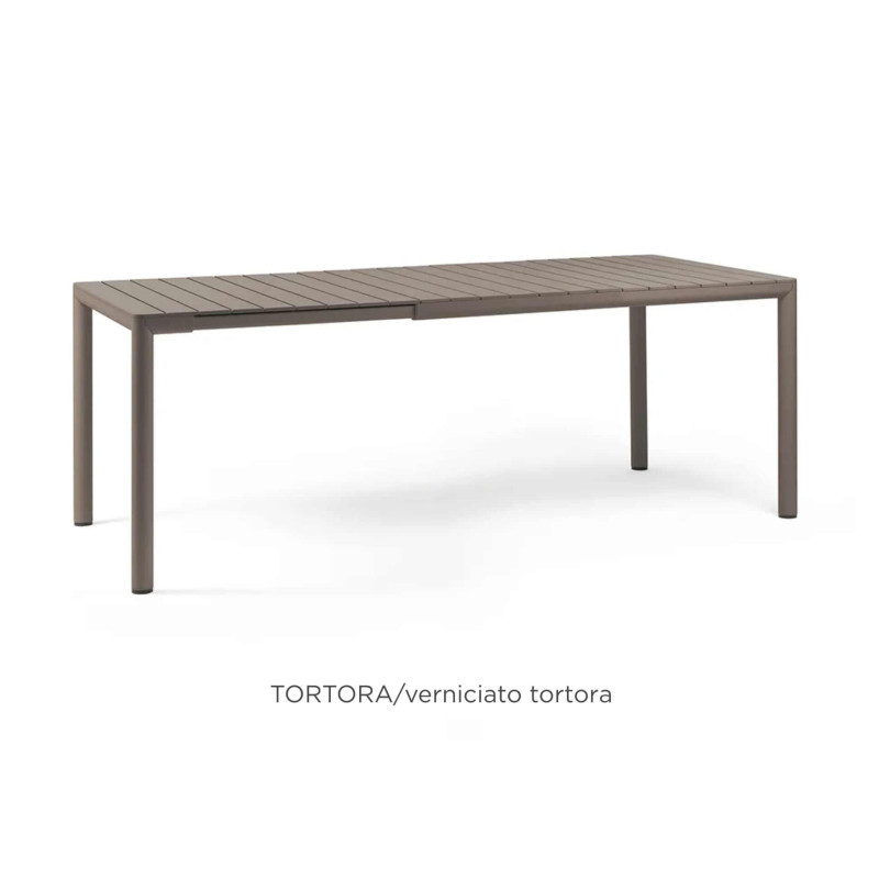 ENSEMBLE RAMATUELLE - TABLE EXTENSIBLE ET FAUTEUILS D'EXTÉRIEUR