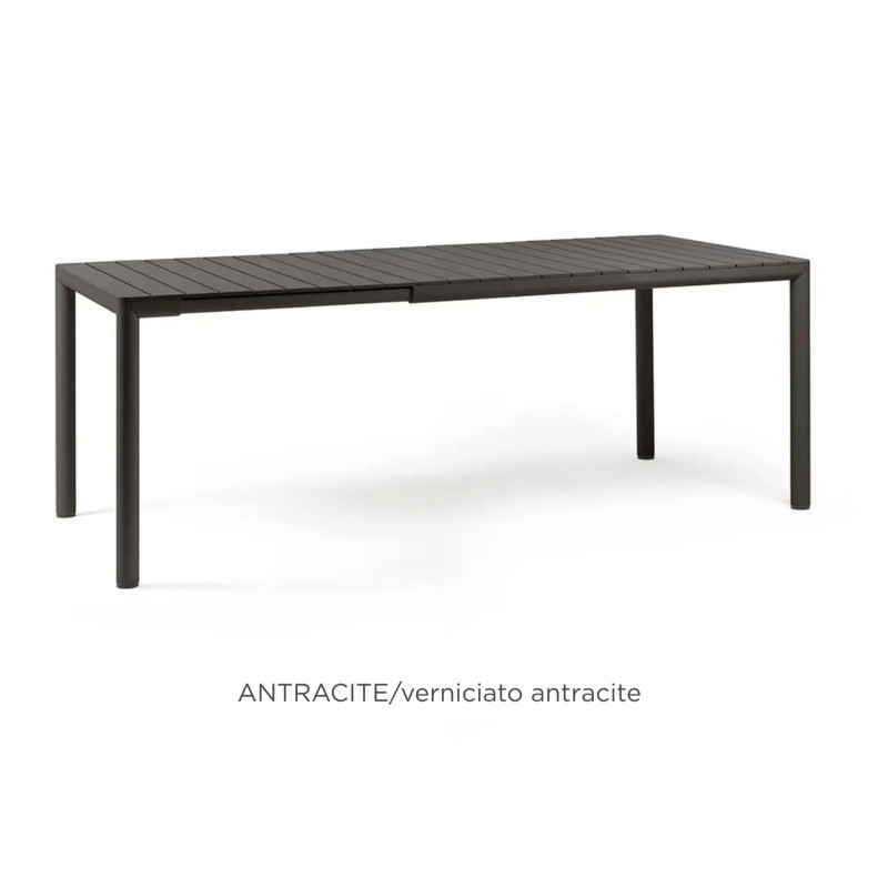 ENSEMBLE RAMATUELLE - TABLE EXTENSIBLE ET FAUTEUILS D'EXTÉRIEUR