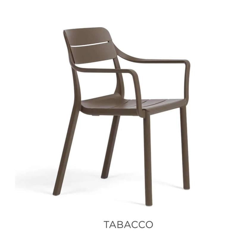 ENSEMBLE RAMATUELLE - TABLE EXTENSIBLE ET FAUTEUILS D'EXTÉRIEUR