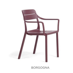 ENSEMBLE RAMATUELLE - TABLE EXTENSIBLE ET FAUTEUILS D'EXTÉRIEUR