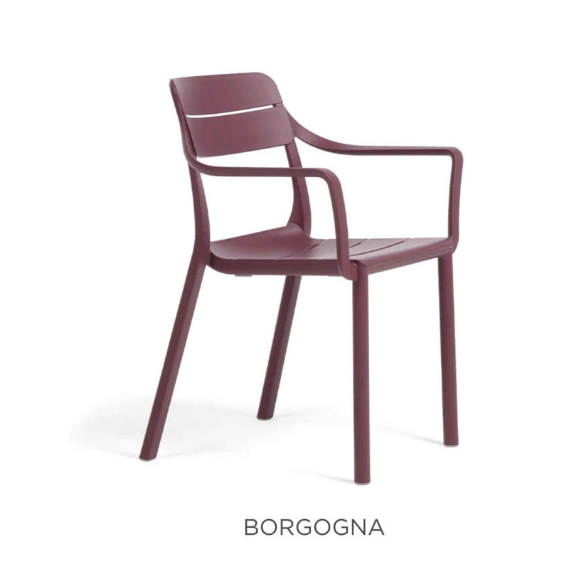 ENSEMBLE RAMATUELLE - TABLE EXTENSIBLE ET FAUTEUILS D'EXTÉRIEUR