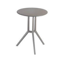 PETITE TABLE RONDE EN MÉTAL DE COLLECTIVITÉ JUNIPER