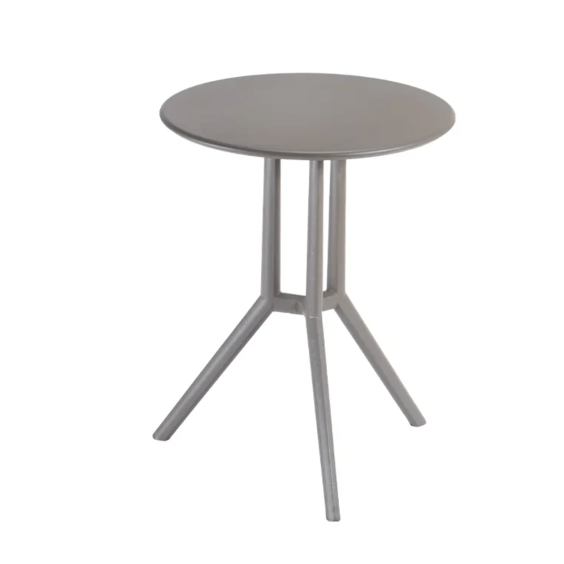 PETITE TABLE RONDE EN MÉTAL DE COLLECTIVITÉ JUNIPER