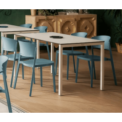 CHAISE MODERNE EMPILABLE POLYPROPYLÈNE ABUELA