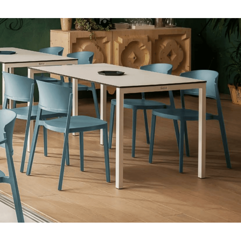 CHAISE MODERNE EMPILABLE POLYPROPYLÈNE ABUELA