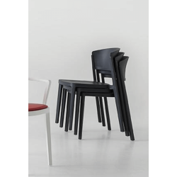 CHAISE MODERNE EMPILABLE POLYPROPYLÈNE ABUELA