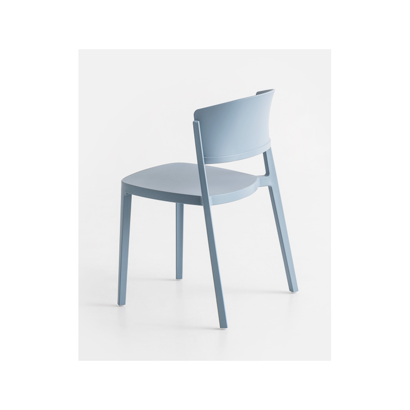 CHAISE MODERNE EMPILABLE POLYPROPYLÈNE ABUELA