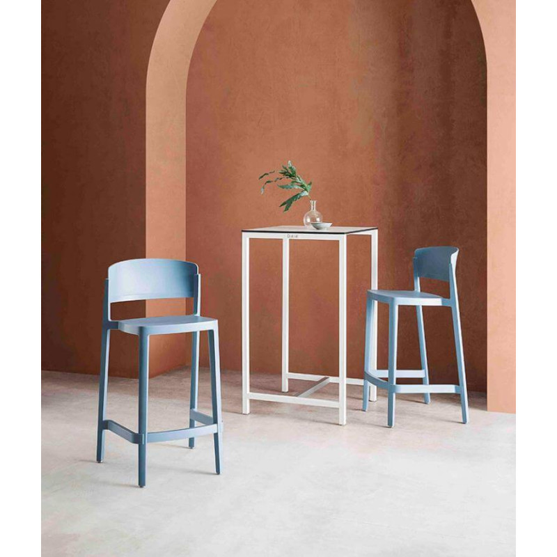TABOURET D'ILOT OU BAR ABUELA EN POLYPROPYLÈNE