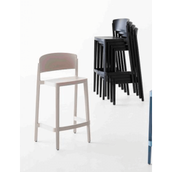 TABOURET D'ILOT OU BAR ABUELA EN POLYPROPYLÈNE