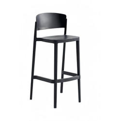 TABOURET D'ILOT OU BAR ABUELA EN POLYPROPYLÈNE