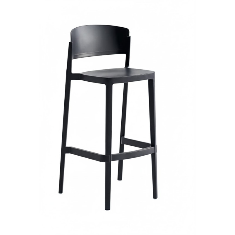 TABOURET D'ILOT OU BAR ABUELA EN POLYPROPYLÈNE
