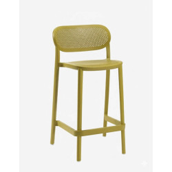 TABOURET D'ILOT OU BAR NUTA EN POLYPROPYLÈNE