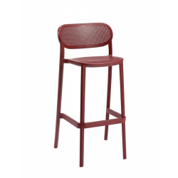 TABOURET D'ILOT OU BAR NUTA EN POLYPROPYLÈNE