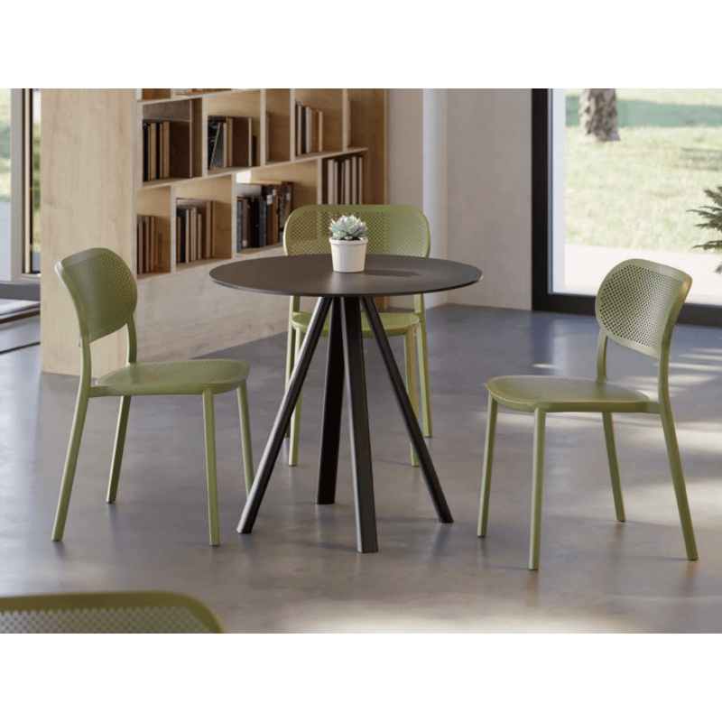 CHAISE RETRO EN POLYPROPYLÈNE NUTA