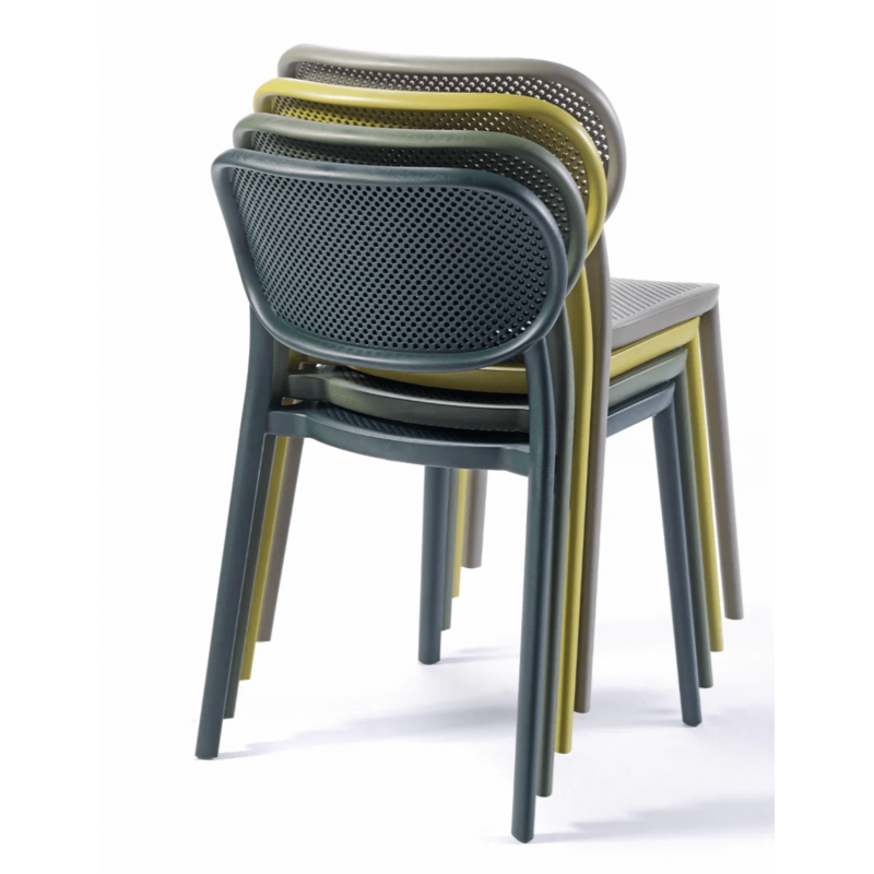 CHAISE RETRO EN POLYPROPYLÈNE NUTA