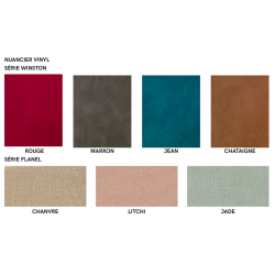 TABOURET CUISINE DE BAR OU D'ÎLOT EN MÉTAL FLAVIO