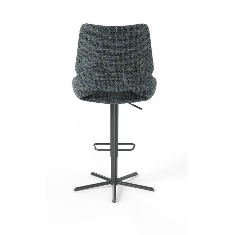 TABOURET CONTEMPORAIN DE BAR PIVOTANT ET RÉGLABLE FRED