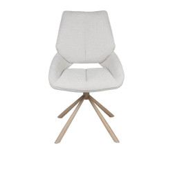 CHAISE CONTEMPORAINE PIVOTANTE FRED - PIEDS BOIS