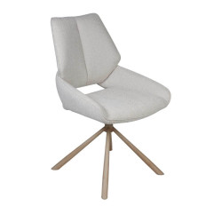 CHAISE CONTEMPORAINE PIVOTANTE FRED - PIEDS BOIS