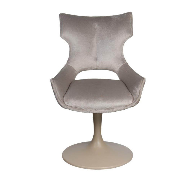 CHAISE CONTEMPORAINE PIVOTANTE MONTAGNE - PIEDS TULIPE