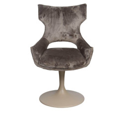 CHAISE CONTEMPORAINE PIVOTANTE MONTAGNE - PIEDS TULIPE