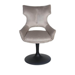 CHAISE CONTEMPORAINE PIVOTANTE MONTAGNE - PIEDS TULIPE