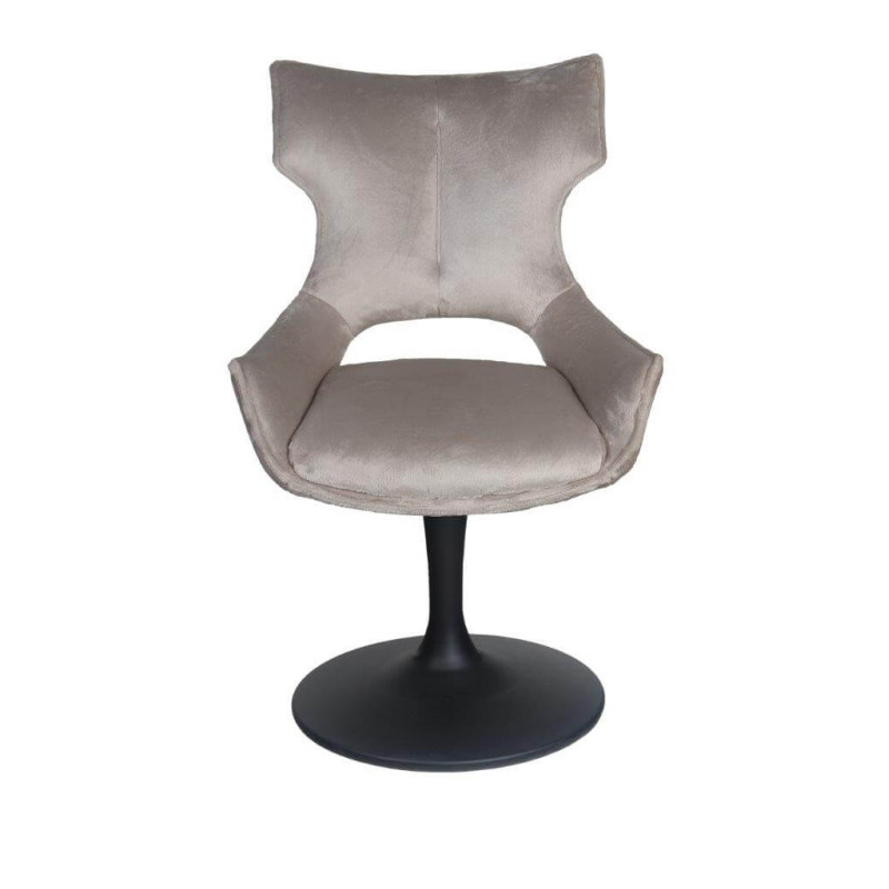 CHAISE CONTEMPORAINE PIVOTANTE MONTAGNE - PIEDS TULIPE