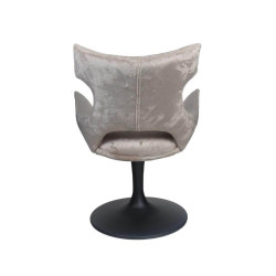 CHAISE CONTEMPORAINE PIVOTANTE MONTAGNE - PIEDS TULIPE