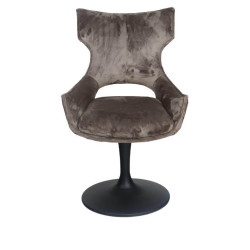 CHAISE CONTEMPORAINE PIVOTANTE MONTAGNE - PIEDS TULIPE