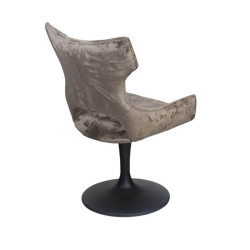 CHAISE CONTEMPORAINE PIVOTANTE MONTAGNE - PIEDS TULIPE