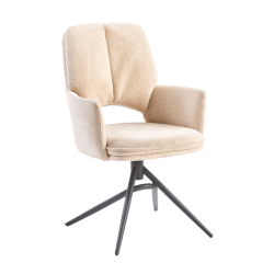 CHAISE AVEC ACCOUDOIRS PIVOTANTE VICTORIA