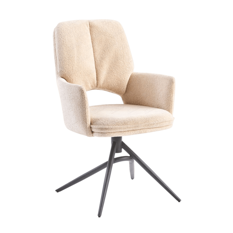 CHAISE AVEC ACCOUDOIRS PIVOTANTE VICTORIA