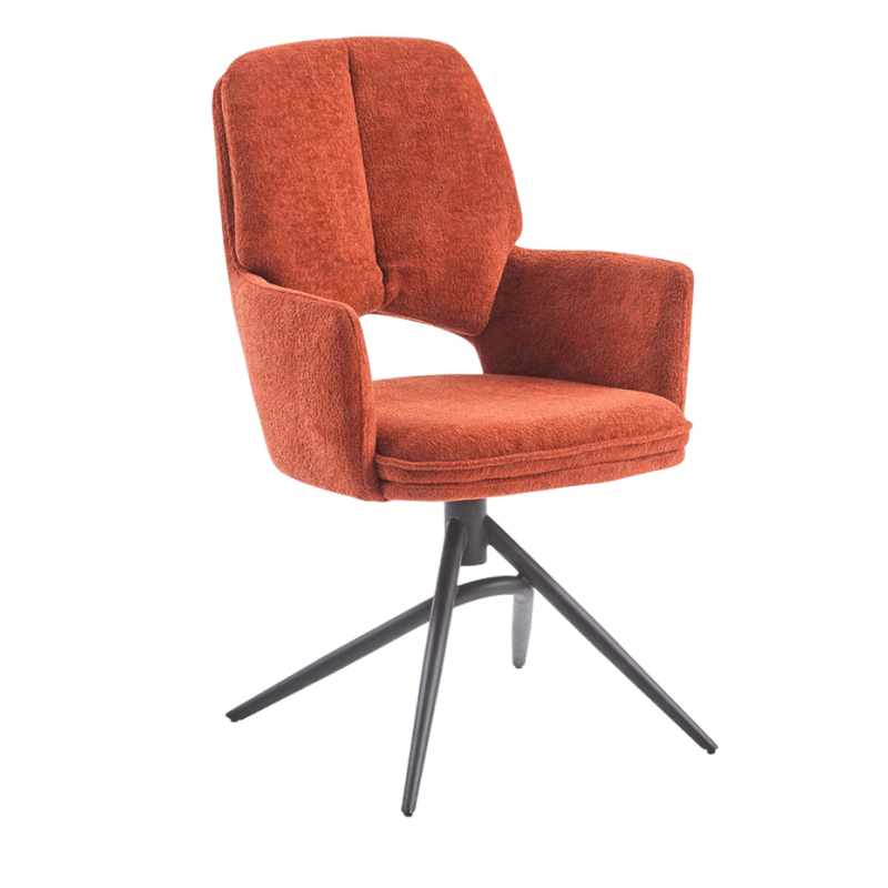 CHAISE AVEC ACCOUDOIRS PIVOTANTE VICTORIA