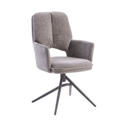 CHAISE AVEC ACCOUDOIRS PIVOTANTE VICTORIA