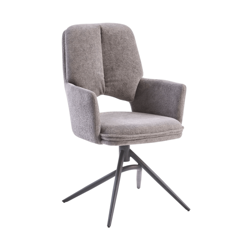 CHAISE AVEC ACCOUDOIRS PIVOTANTE VICTORIA