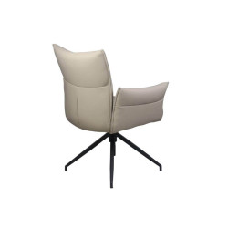 FAUTEUIL EN CUIR PICASSO PIVOTANT