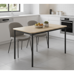 PETITE TABLE DE CUISINE RECTANGULAIRE EN STRATIFIÉ BASIC
