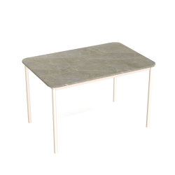 PETITE TABLE DE CUISINE RECTANGULAIRE EN STRATIFIÉ BASIC