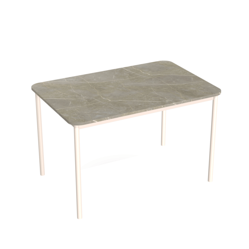 PETITE TABLE DE CUISINE RECTANGULAIRE EN STRATIFIÉ BASIC