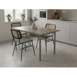 PETITE TABLE DE CUISINE EXTENSIBLE EN STRATIFIÉ BASIC