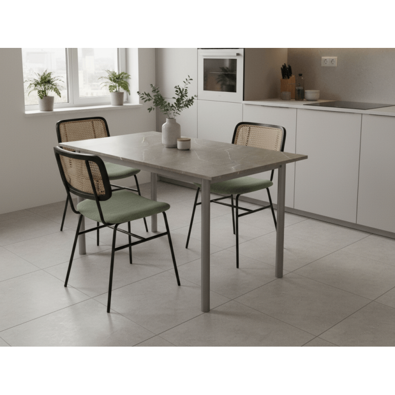PETITE TABLE DE CUISINE EXTENSIBLE EN STRATIFIÉ BASIC