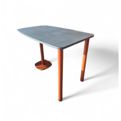 TABLE DE CUISINE SNACK 3 PIEDS LUCCA POUR PETITS ESPACES