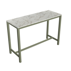 TABLE BAR EN STRATIFIÉ ET MÉTAL VIENNABAR HT 110 CM - PROMO