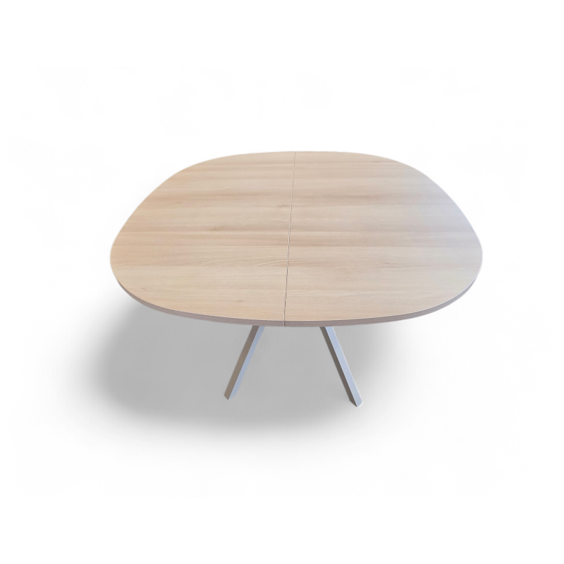 TABLE SNACK CARRÉE ANGLES ARRONDIS EXTENSIBLE ONYX - MODÈLE EXPOSITION