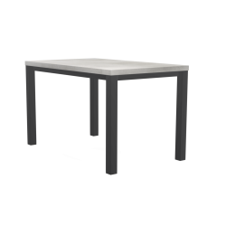 TABLE ÎLOT DE CUISINE RECTANGULAIRE QUBE