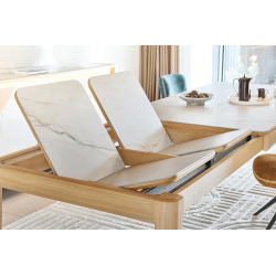 Table en Bois et Céramique Extensible RIVIERA - Le Chaisier