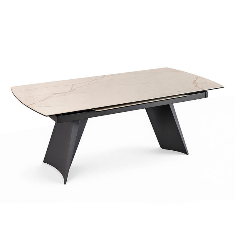 TABLE EN CÉRAMIQUE GRANDE EXTENSION AZALÉE